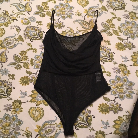 Zara Tops - NWOT Zara mesh bodysuit